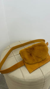 MARSUPIO POCHETTE SENAPE