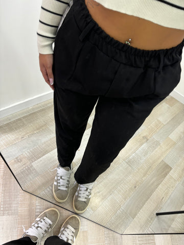 PANTALONE ELASTICO NERO