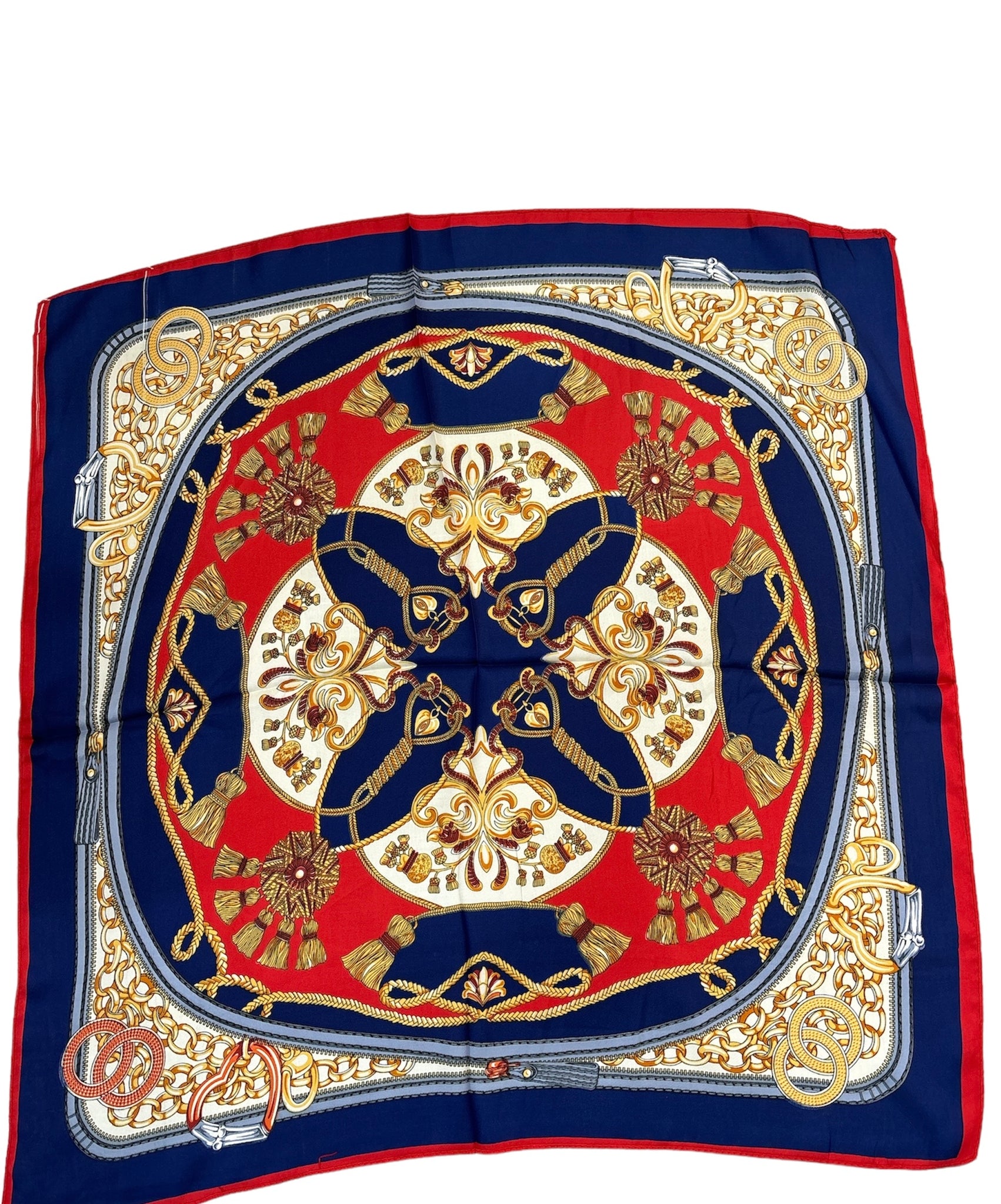 FOULARD CORDA BLU