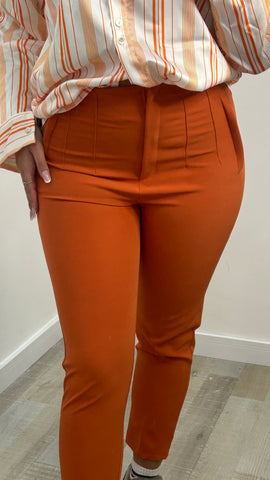 PANTALONE PUSH UP ARANCIO