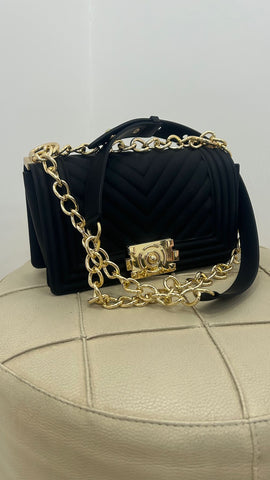 BORSA GLAM NERA